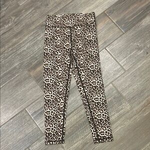 (EUC) Leopard Scrunchy What Brilliant Leggings